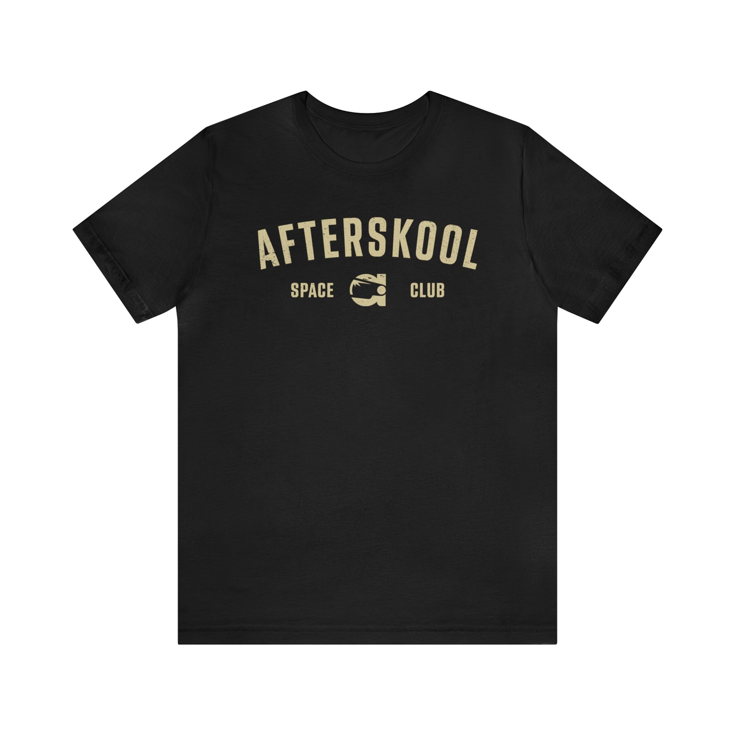 Camiseta Afterskool Arched Wordmark de manga corta color crema