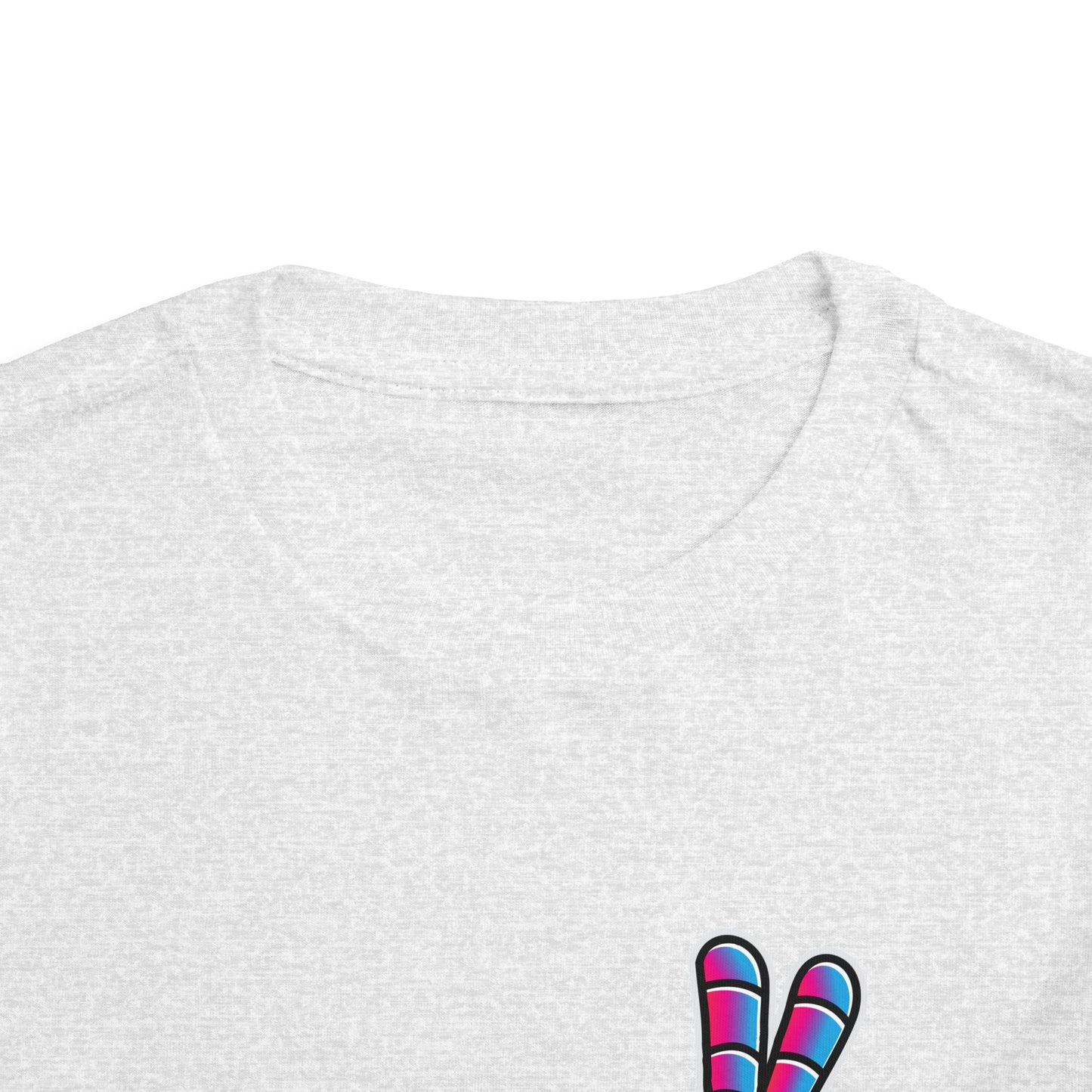 Camiseta de dos caras para niños pequeños Peace Love Space de Afterskool