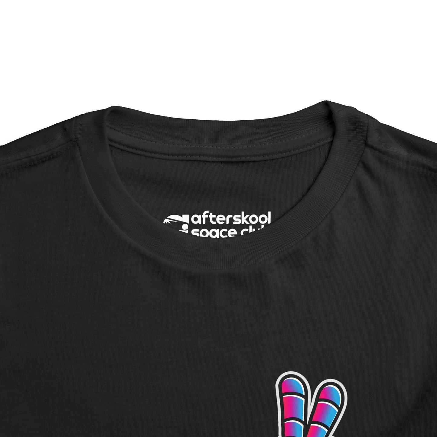 Camiseta de dos caras para niños pequeños Peace Love Space de Afterskool