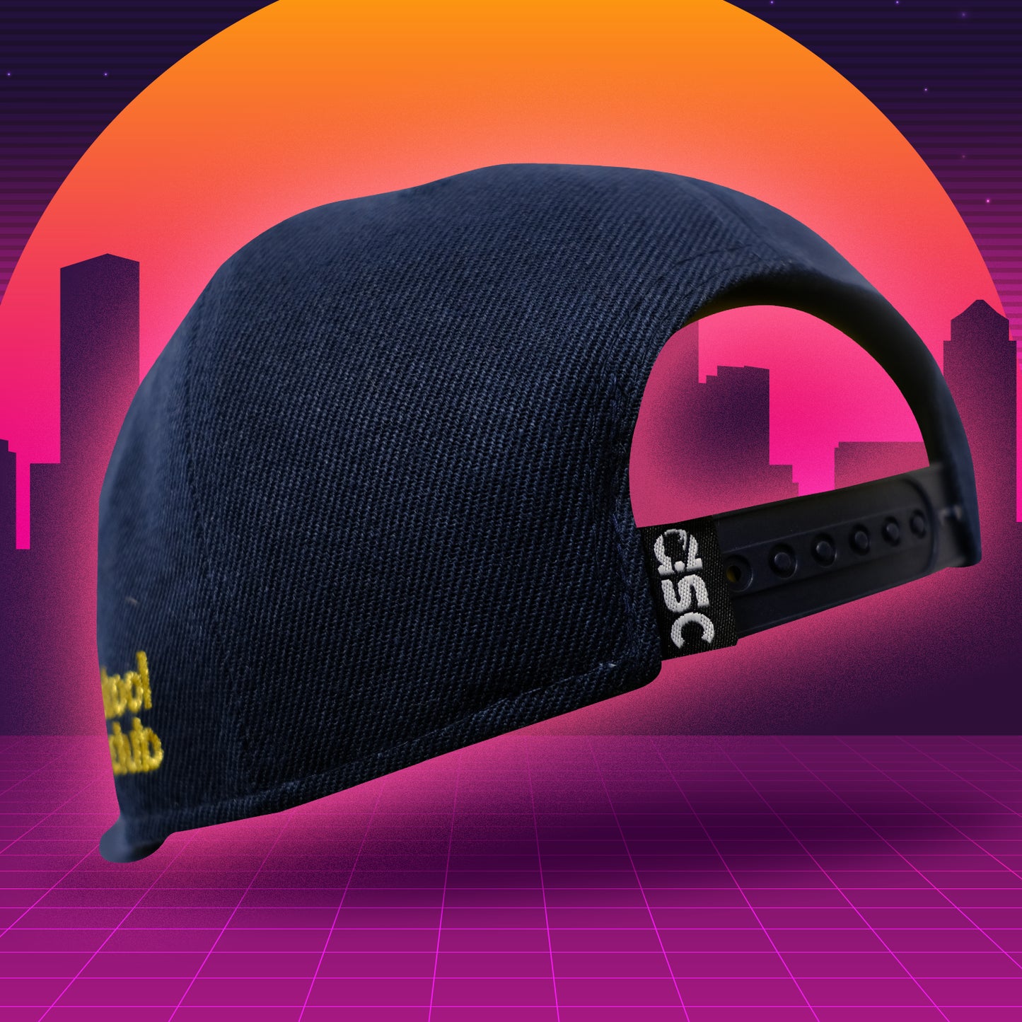 Gorra con logo Afterskool en tono azul marino