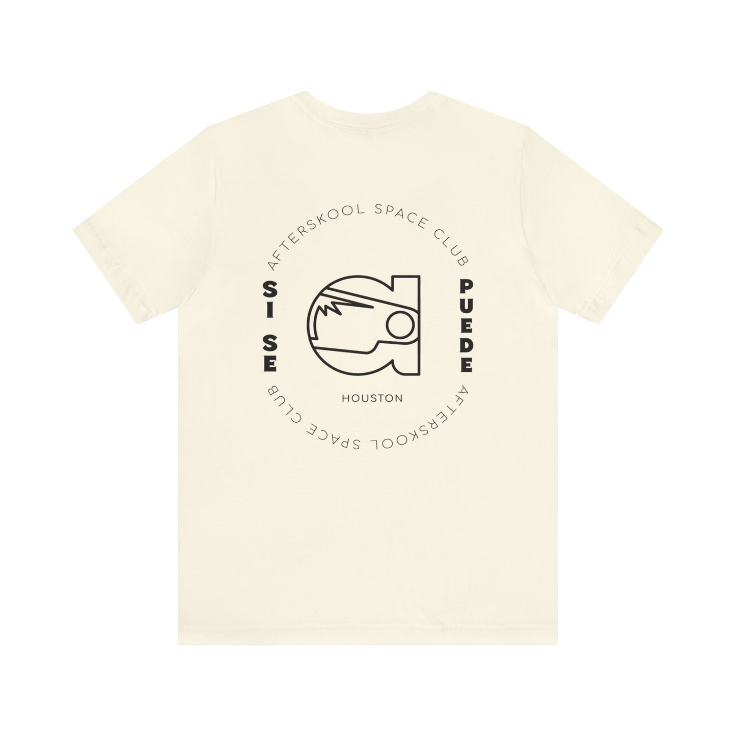Camiseta de manga corta de dos caras Afterskool Si Se Puede