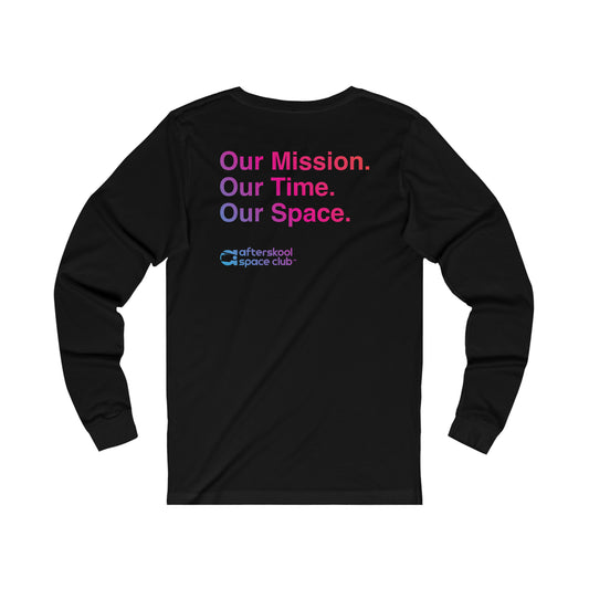 Camiseta de manga larga Afterskool Mission Time Space de dos caras