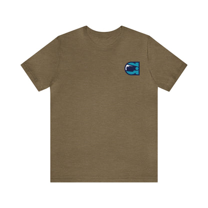 Camiseta de manga corta Afterskool Mission Patch de dos caras