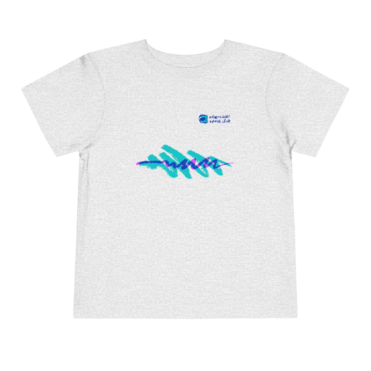 Camiseta para niños pequeños con ondas retro de Afterskool
