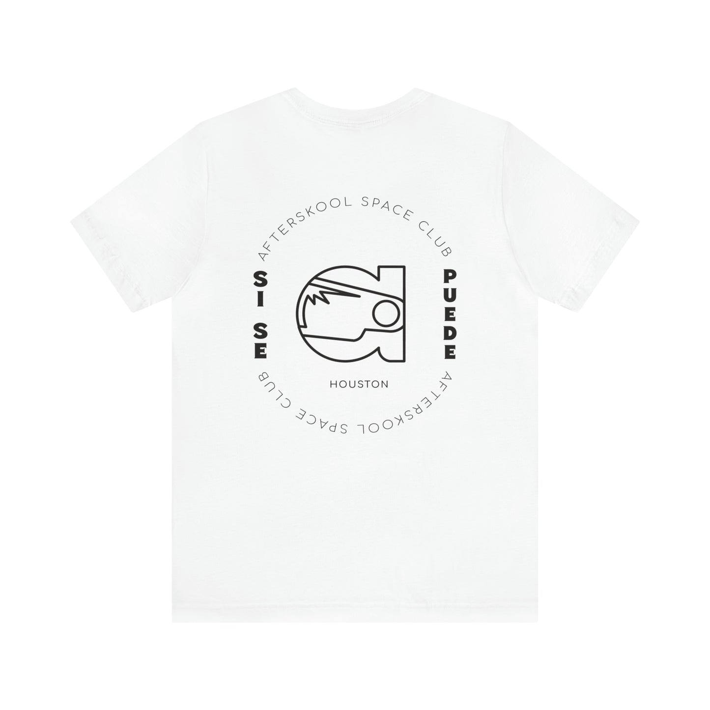 Camiseta de manga corta de dos caras Afterskool Si Se Puede