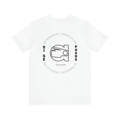 Camiseta de manga corta de dos caras Afterskool Si Se Puede