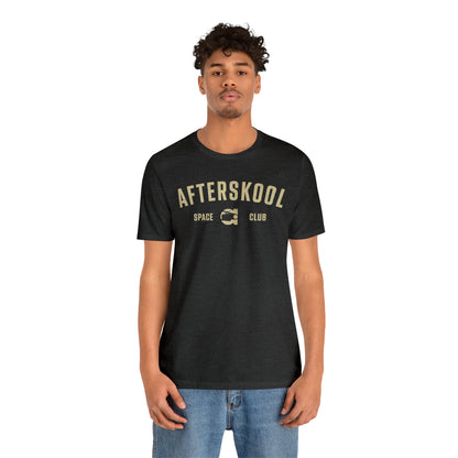Camiseta Afterskool Arched Wordmark de manga corta color crema