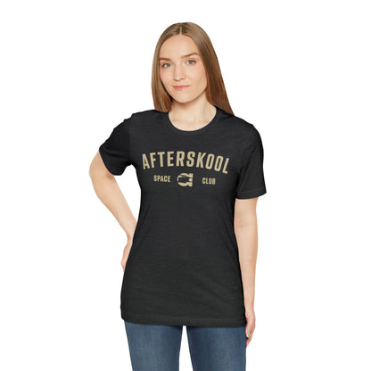 Camiseta Afterskool Arched Wordmark de manga corta color crema