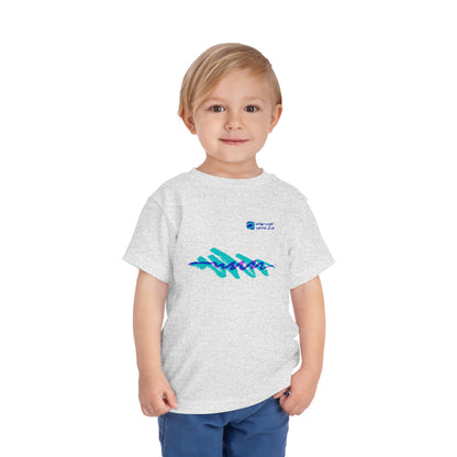 Camiseta para niños pequeños con ondas retro de Afterskool