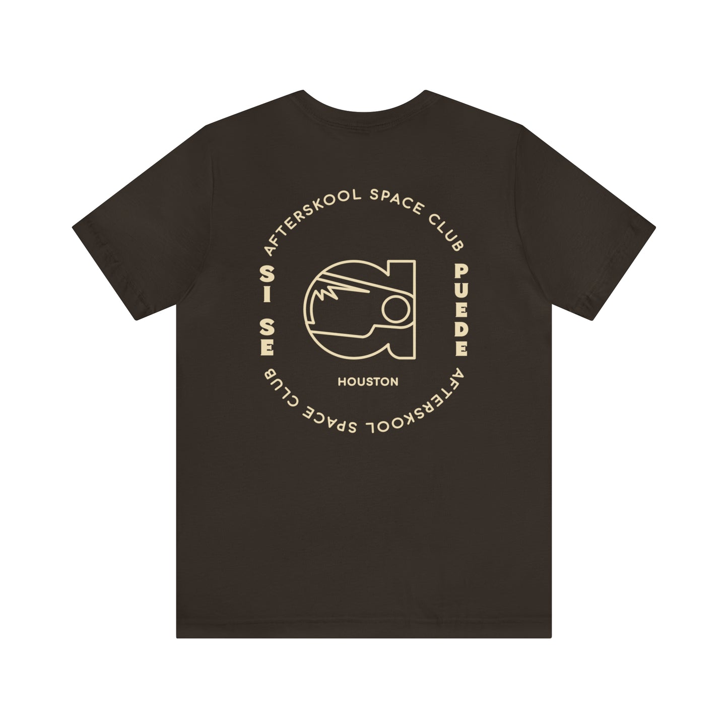 Camiseta de manga corta de dos caras Afterskool Si Se Puede
