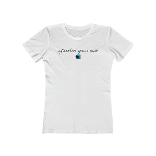 Afterskool Logo Script Women's Soft Tee