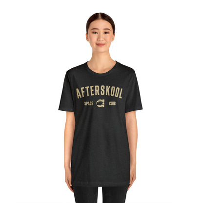 Camiseta Afterskool Arched Wordmark de manga corta color crema