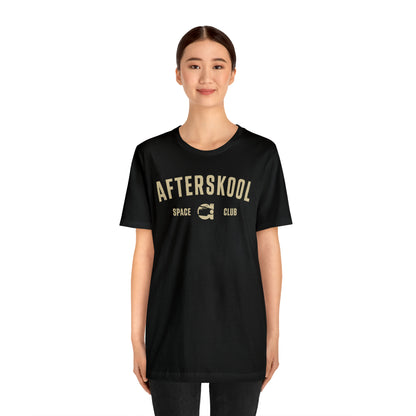 Camiseta Afterskool Arched Wordmark de manga corta color crema