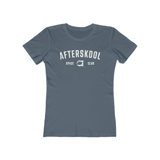 Camiseta suave con el logotipo arqueado de Afterskool para mujer