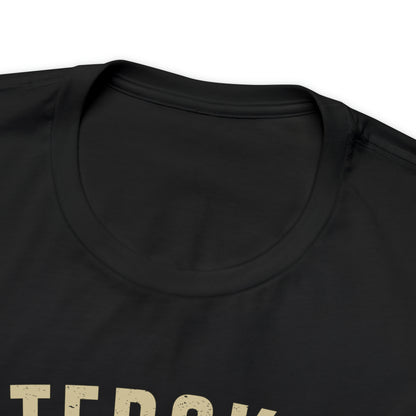 Camiseta Afterskool Arched Wordmark de manga corta color crema