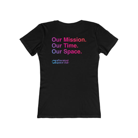 Camiseta suave para mujer Afterskool Mission Time Space