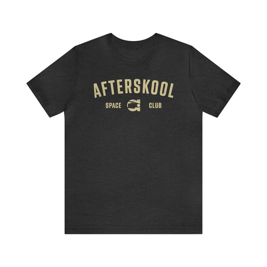 Afterskool Arched Wordmark Short Sleeve Creme