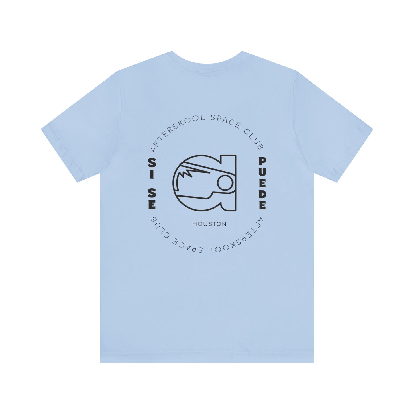 Camiseta de manga corta de dos caras Afterskool Si Se Puede
