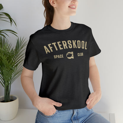 Camiseta Afterskool Arched Wordmark de manga corta color crema
