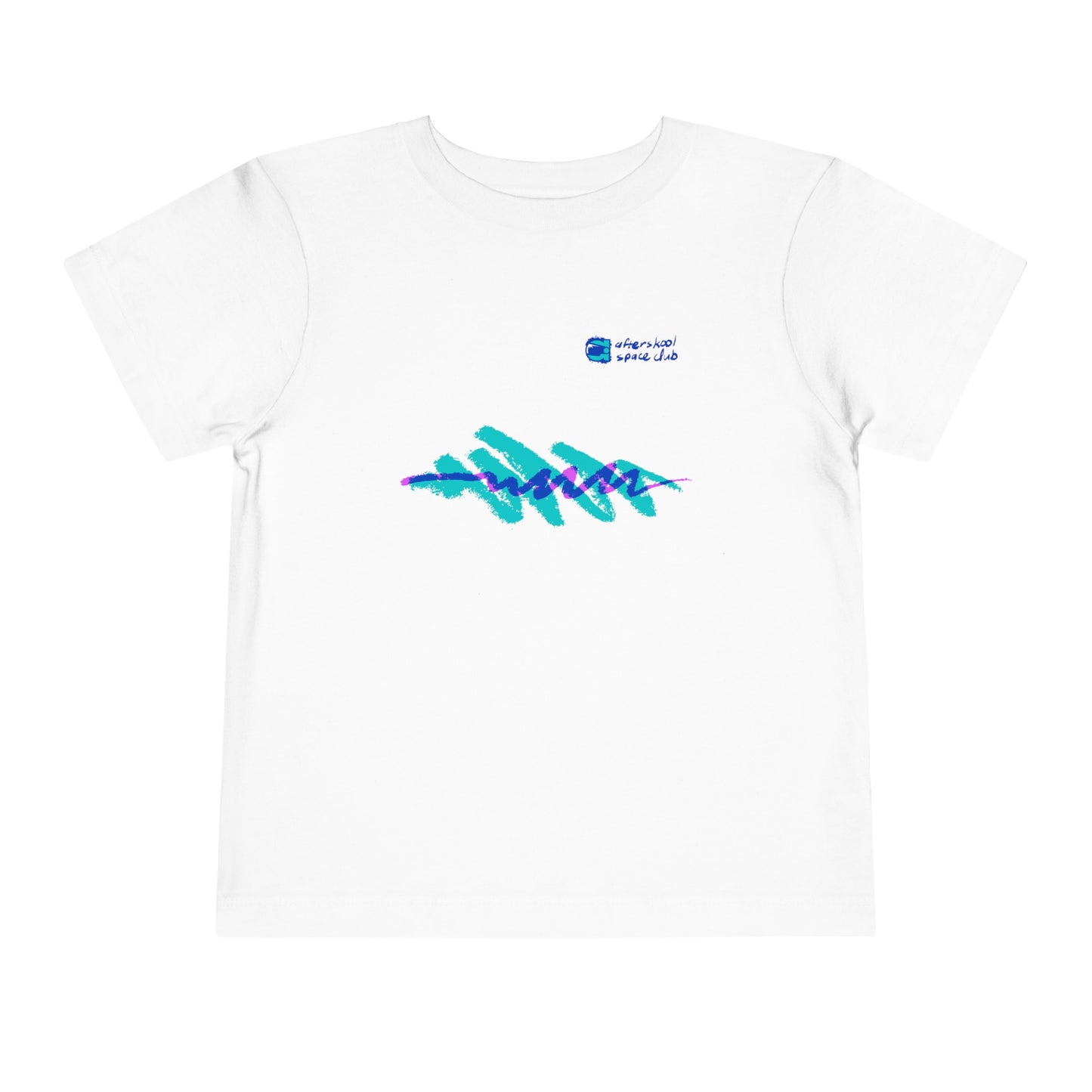 Camiseta para niños pequeños con ondas retro de Afterskool