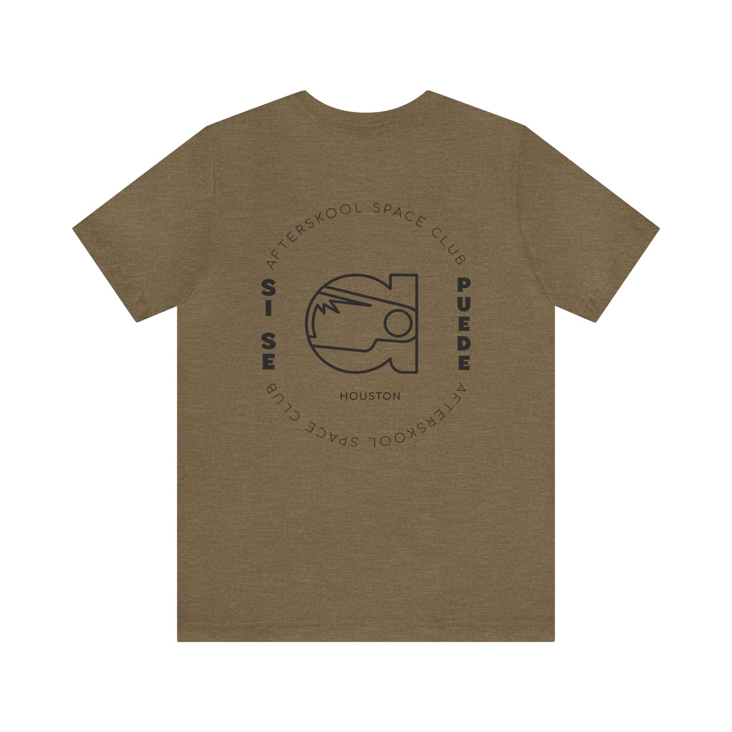 Camiseta de manga corta de dos caras Afterskool Si Se Puede