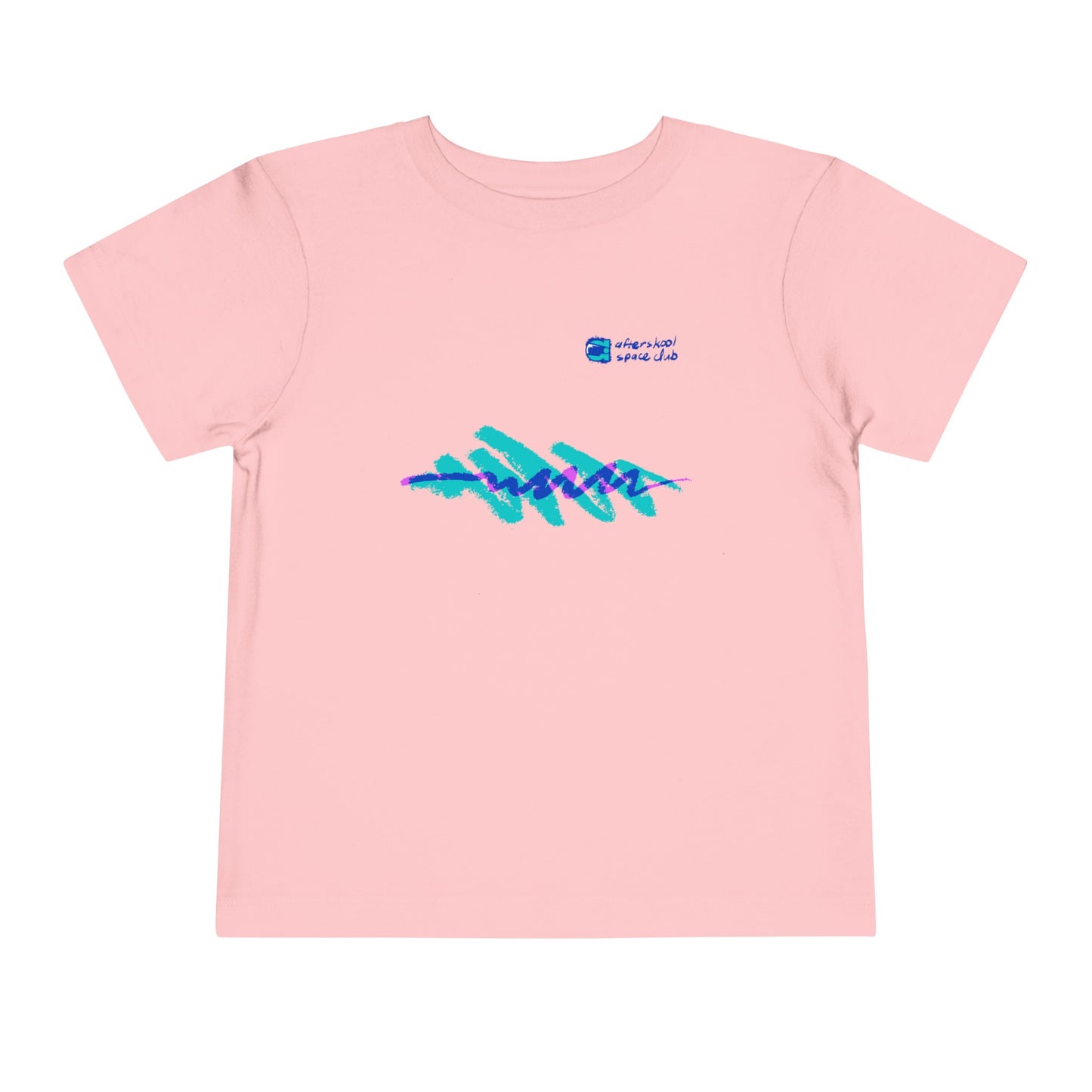 Camiseta para niños pequeños con ondas retro de Afterskool