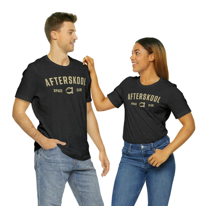 Camiseta Afterskool Arched Wordmark de manga corta color crema