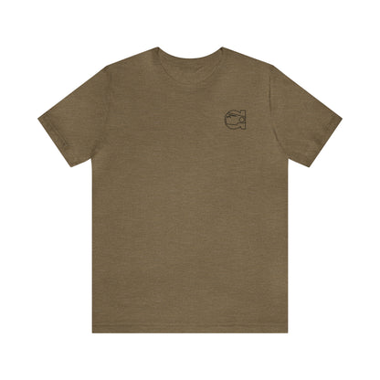 Camiseta de manga corta de dos caras Afterskool Si Se Puede