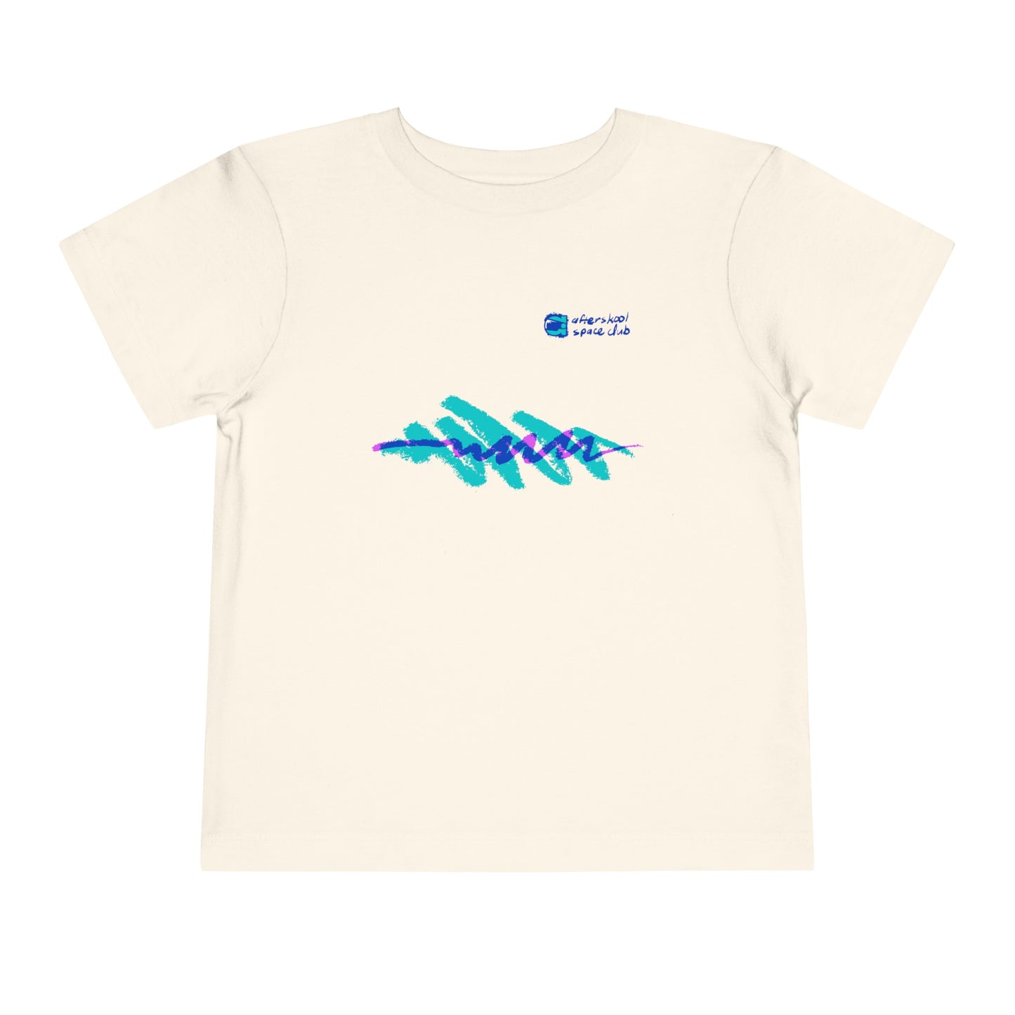 Camiseta para niños pequeños con ondas retro de Afterskool