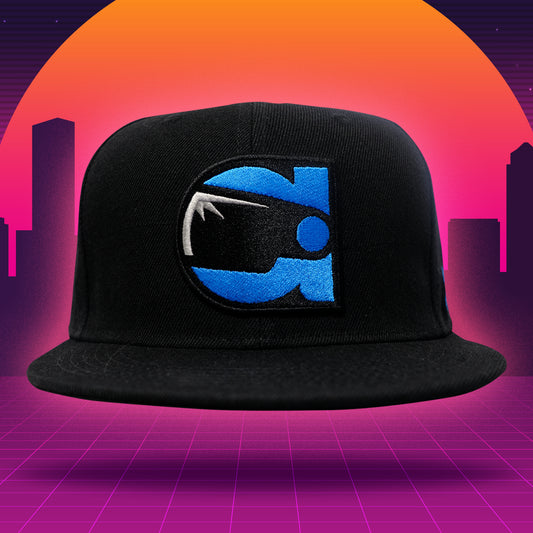 Afterskool logo snapback hat BLACK