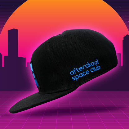 Gorra snapback con logo de Afterskool NEGRA