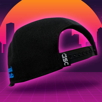 Gorra snapback con logo de Afterskool NEGRA
